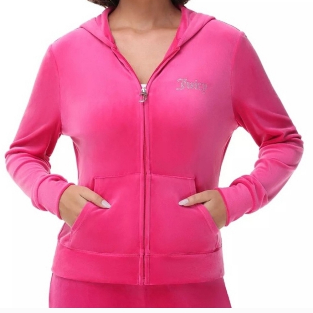 NWOT Juicy Couture x Mean Girls Velour Hoodie - Large